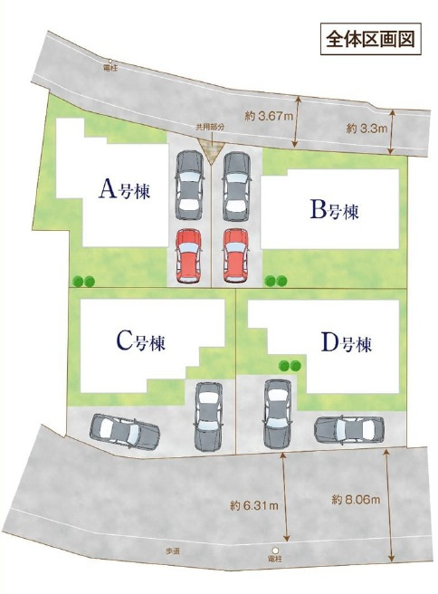八千代市高津１１４０番の区画図