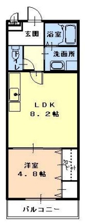 【間取り】 | フジパレス石津川WEST