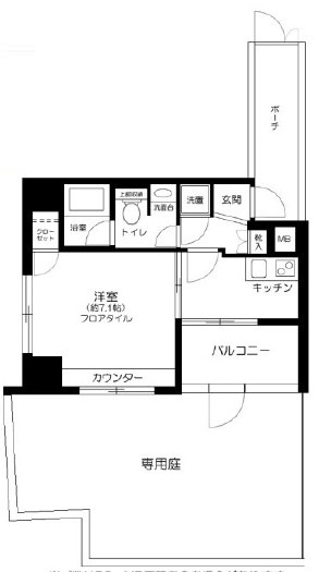 パレステュディオ飯田橋の間取り|間取りです。
