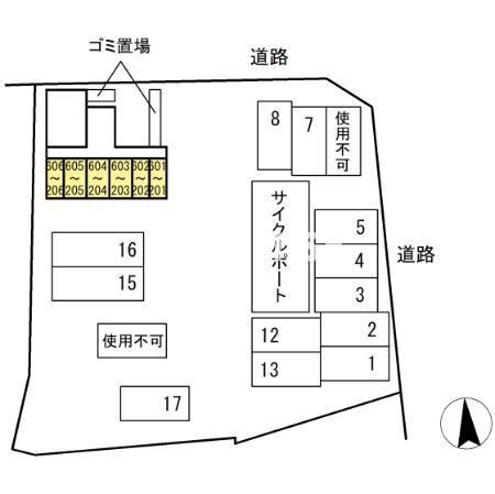 マインズⅢの区画図