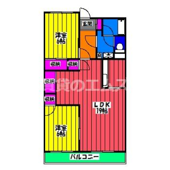 【間取り】 | サンプラム２５ | サンプラム２５の間取り