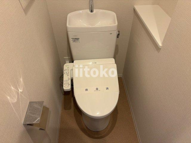 浅草蔵前レジデンスのトイレ