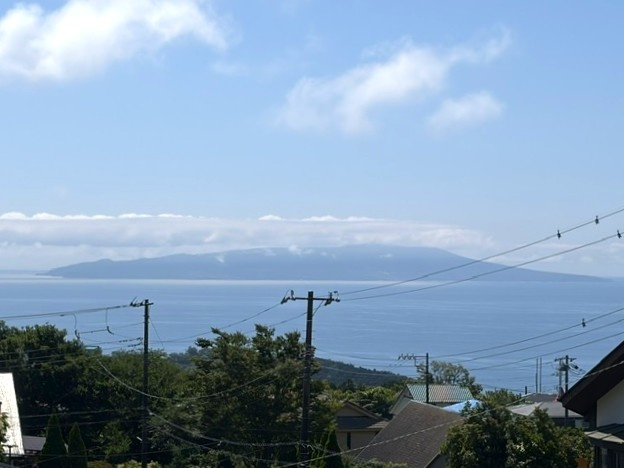 大室高原　海と大室山を望む開けた眺望の3LDKの展望|伊豆大島を望む