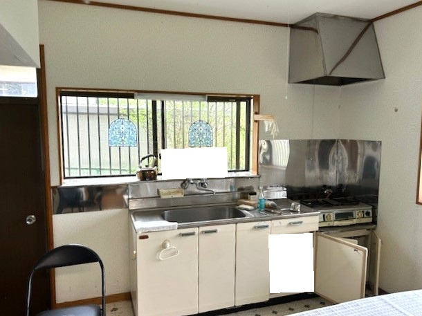大室高原　海と大室山を望む開けた眺望の3LDKのキッチン
