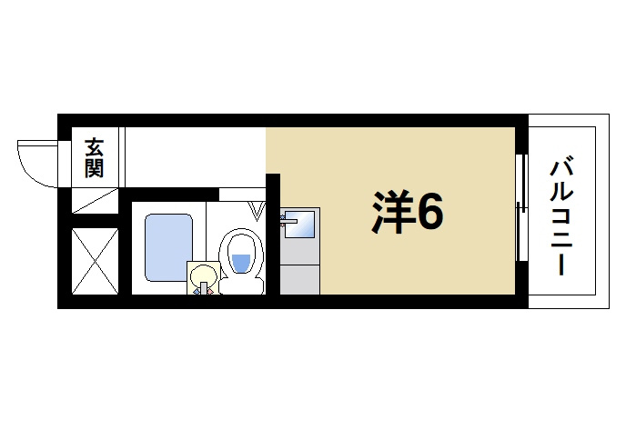 サンハイツ新大宮の間取り