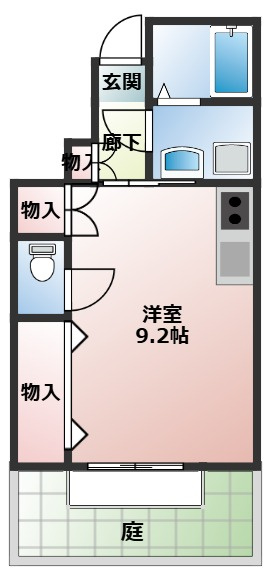 ジュエルコート白糸台の間取り