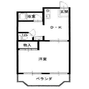 シティライフ有萬の間取り