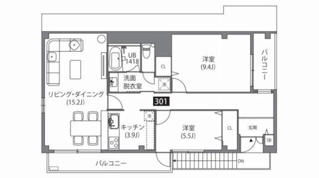 【間取り】