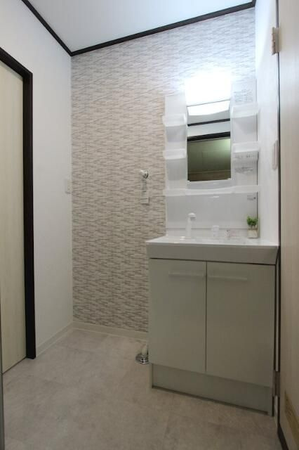 Ｇｒｅｅｎ　Ａｐａｒｔｍｅｎｔ　Ａ棟　の洗面所