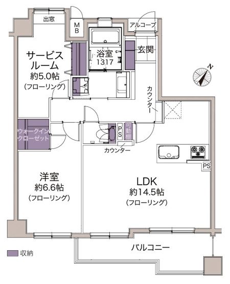 【間取り】 | 下落合南デュープレックス