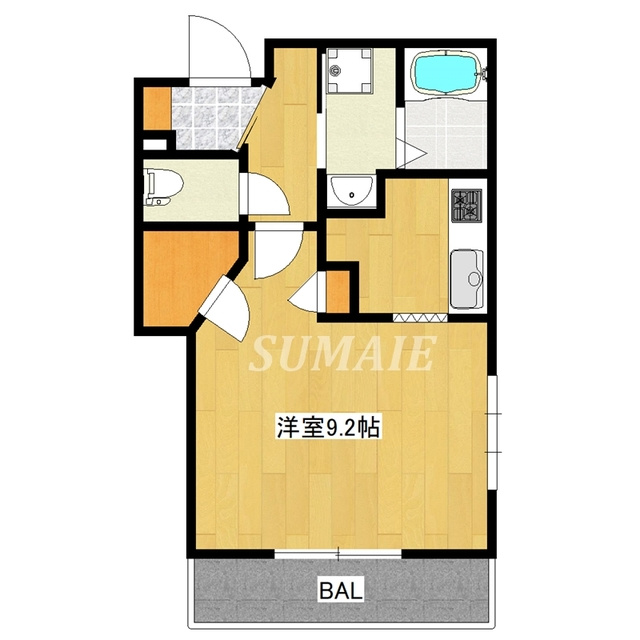 ベレオ赤羽岩淵の間取り|西向きのお部屋です☆彡
