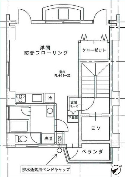 K2-COURT三ノ輪の間取り