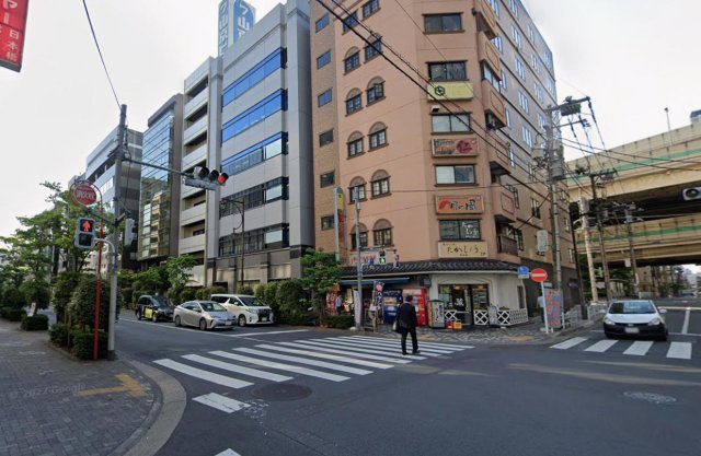 中央区日本橋箱崎町の事務所の周辺