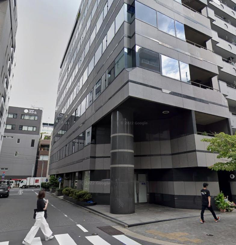 中央区日本橋箱崎町の事務所の外観
