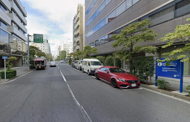 中央区日本橋箱崎町の事務所の周辺