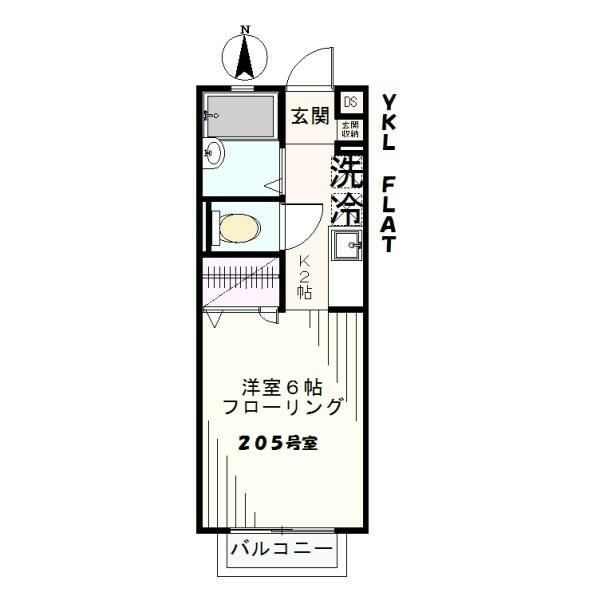 ＹＫＬ　ＦＬＡＴの間取り