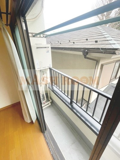 杉並区桃井２丁目の賃貸マンションのバルコニー