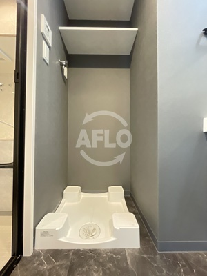 S-RESIDENCE難波西alterの設備|S-RESIDENCE難波西alter　洗濯機置き場