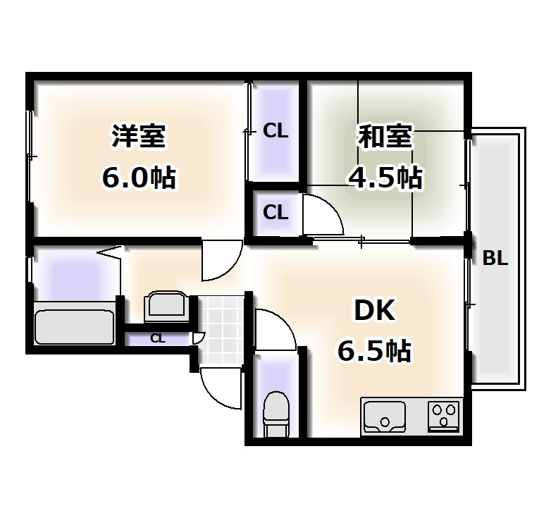 アーバン中野の間取り