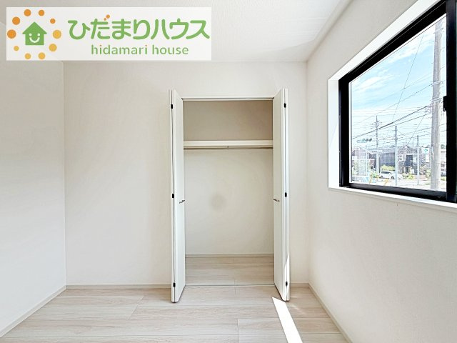 【収納】 | 龍ケ崎市松ケ丘4期　新築戸建　2号棟 | 全室にクローゼットが付いていて、お部屋の住空間もスッキリ広々使えそうです(^^)