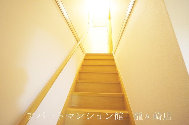 サザンクロス阿見の玄関