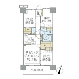 【間取り】 | ＳＨＩＮＴＯ　ＣＩＴＹ　（Ｉ街区・ＩＩ街区）