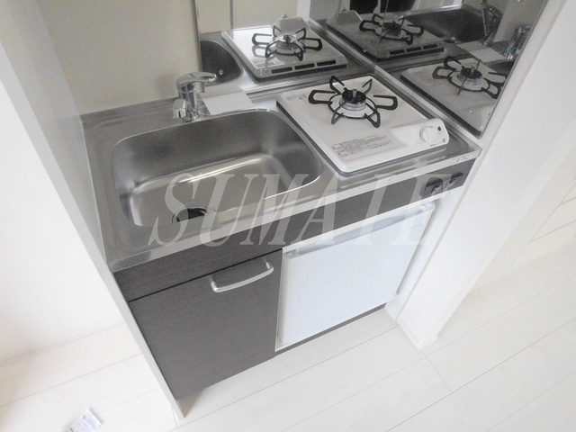 ハーモニーテラス西小岩Ⅴのキッチン|使いやすいミニキッチン