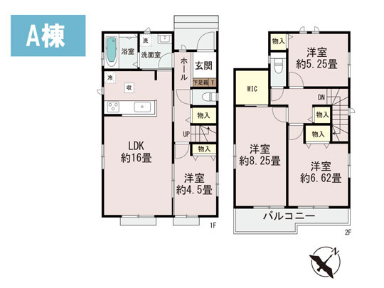 多賀城市八幡2丁目の間取り