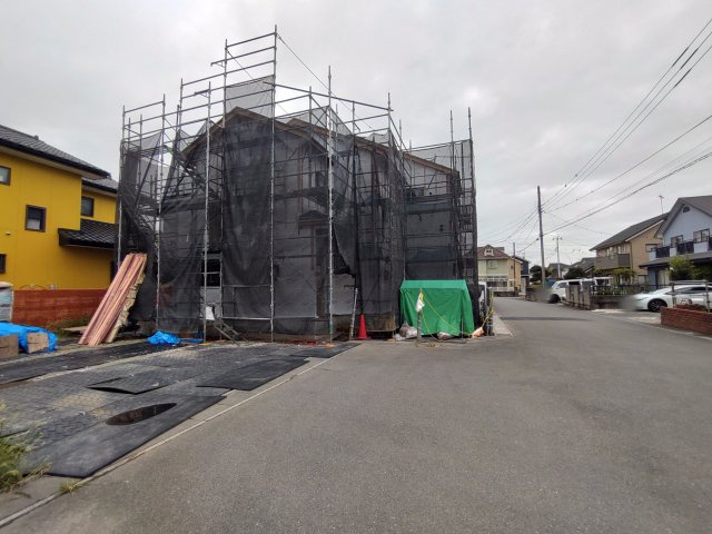 新築戸建・新築建売　太田市亀岡町3期　尾島小学校・尾島中学校の前面道路含む現地写真