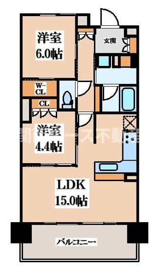 【間取り】 | ファインレジデンス住道駅前
