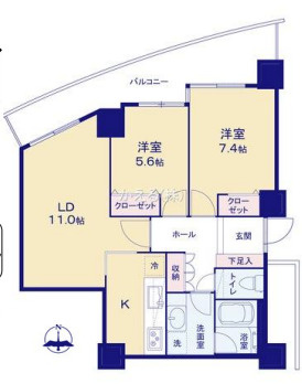 ザ・シーン城北アストロタワーの間取り