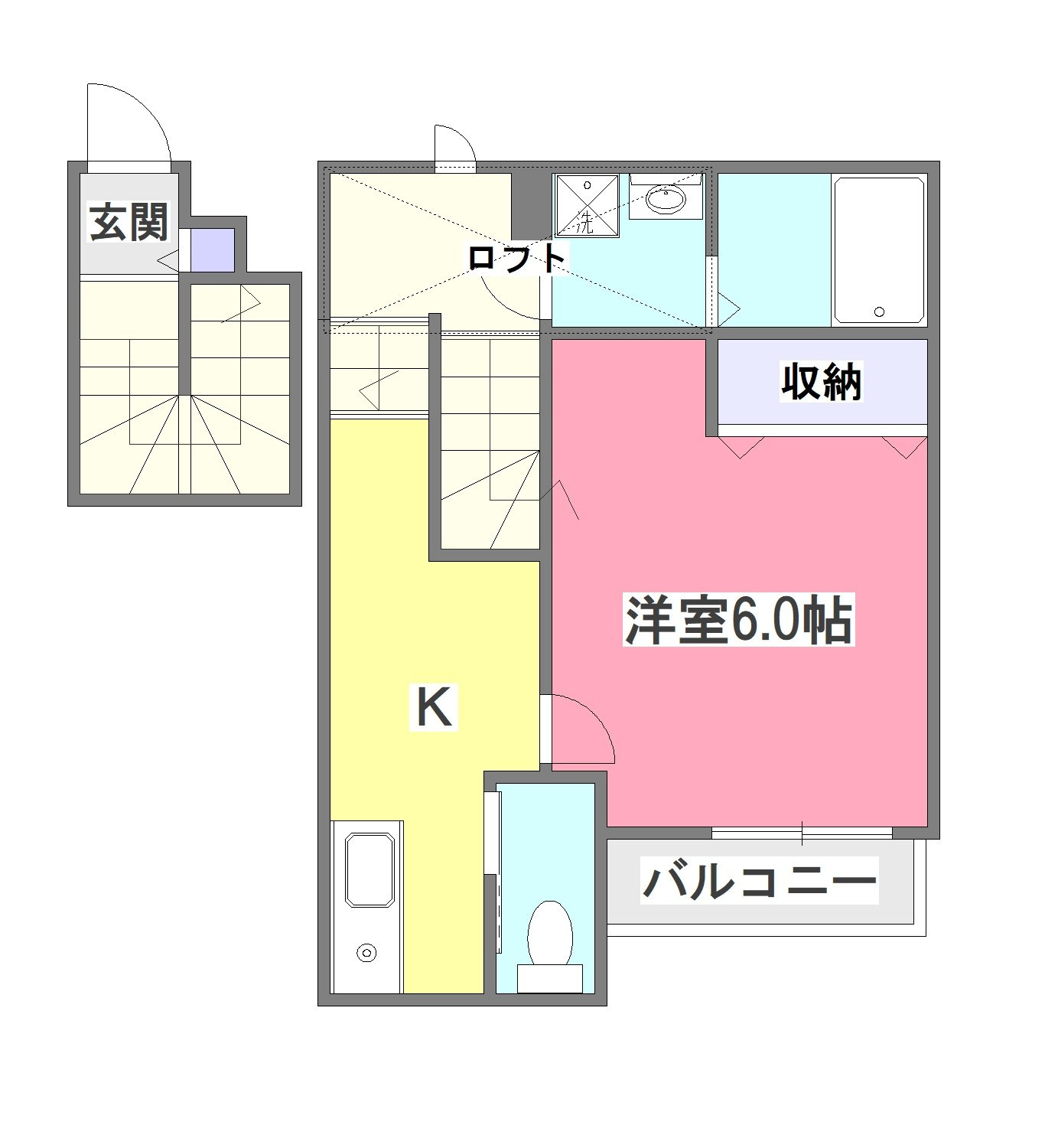 ウイングタウンの間取り