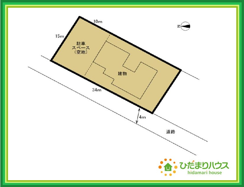 日立市千石町3丁目　中古戸建の区画図|ショッピング施設が充実した利便性のよい立地です♪