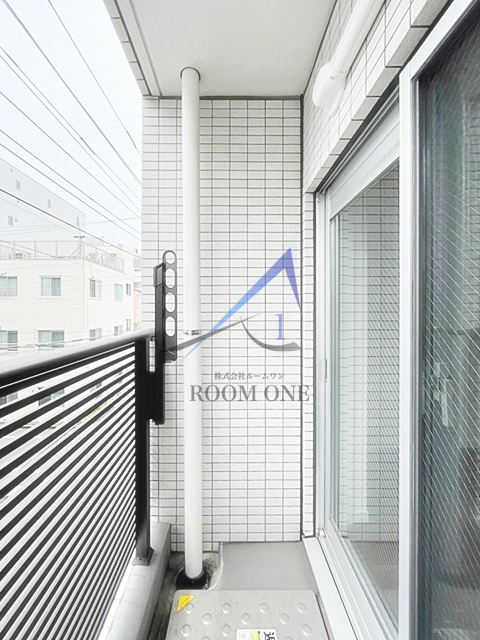 Ｌｉｂｅｒｔｅ　Ｓｋｙｔｒｅｅ　Ｅａｓｔのバルコニー|バルコニーです。