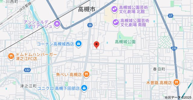 クレールコートの地図