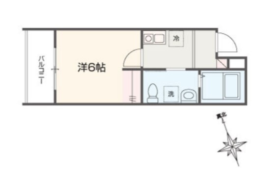 MELLAS志木の間取り