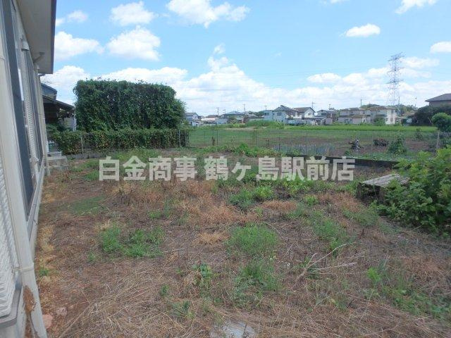 坂戸市北大塚中古戸建の庭