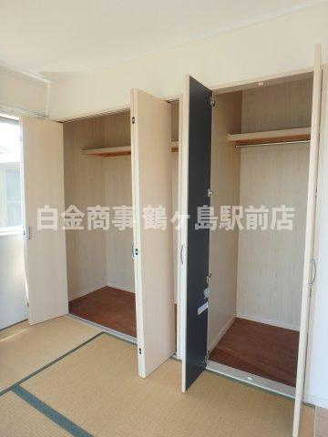 坂戸市北大塚中古戸建の収納