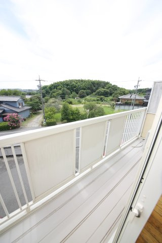 サンヒルズ広坂のバルコニー