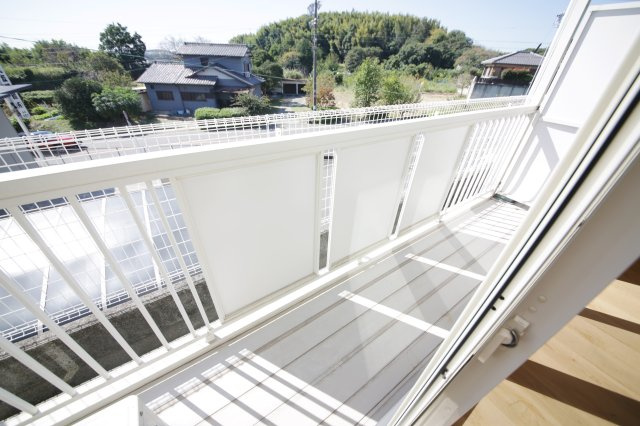 サンヒルズ広坂のバルコニー