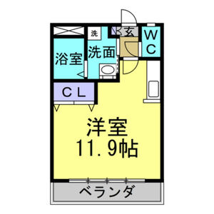 サンヒルズ広坂の間取り