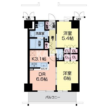 ＥＳＰＥＲＡＮＺＡの間取り