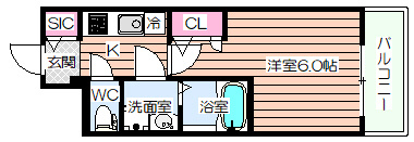 【間取り】 | エスリードレジデンス大阪弁天町