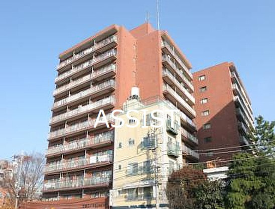 三鷹ロイヤルハイツの外観パース