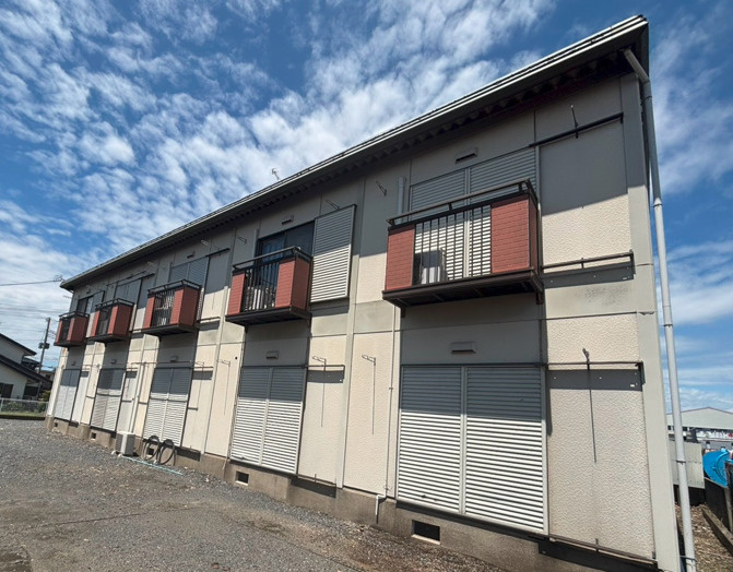 水戸市　2棟一括アパートの間取り