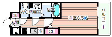 【間取り】 | エスリード大阪プライムゲート