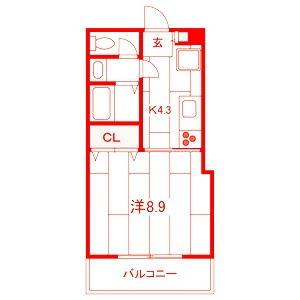 ローズマンションR&Aの間取り