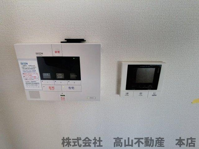 宗像市緑町のアパートのセキュリティ