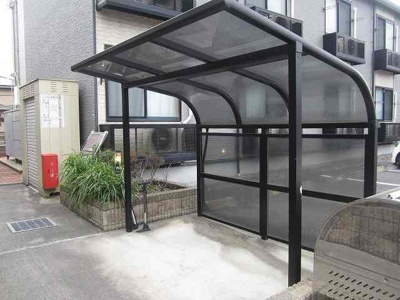 【その他】 | レオパレスシーダー　２ | 屋根付き駐輪場です。