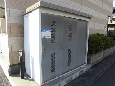 【その他】 | レオパレス今泉 | 入居者様専用ゴミ庫です。